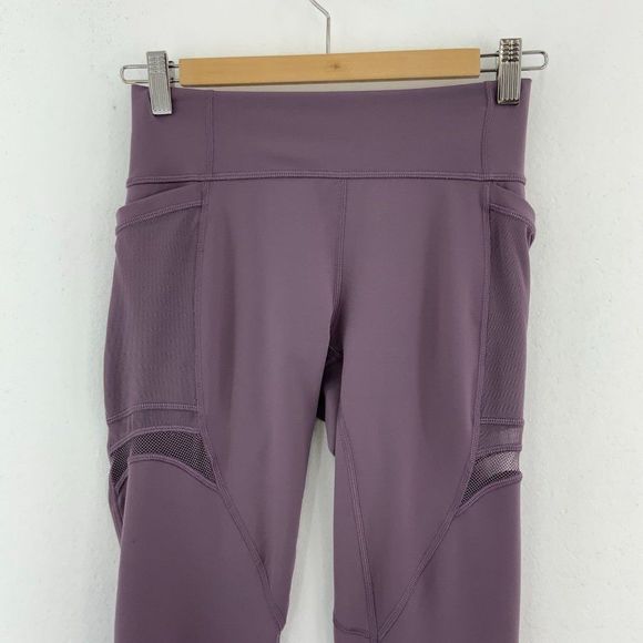 LULULEMON Purple Crop Leggings - Picture 2 of 6